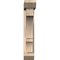 Ekena Millwork Balboa Slat Smooth Bracket w/ Offset Brace, Douglas Fir, 5 1/2"W x 22"D x 30"H BKT0604X22X30BOA06SDF - alternate 3